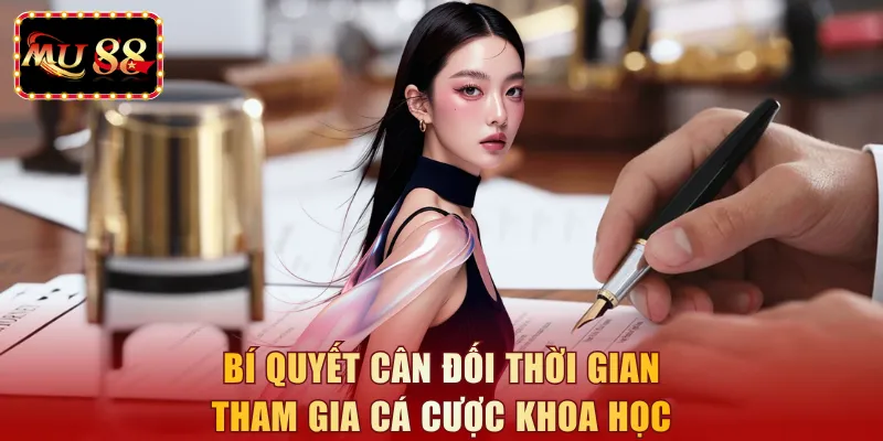 Bí quyết cân đối thời gian tham gia cá cược khoa học